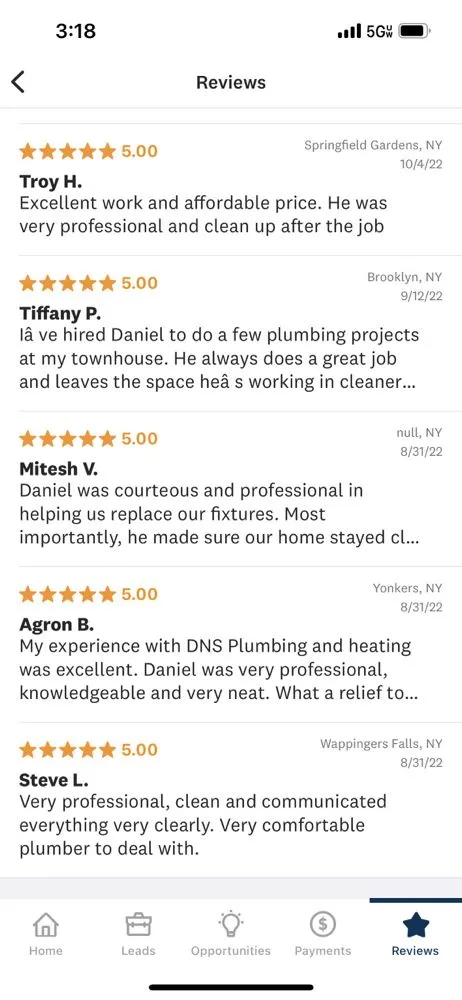 Slide of DNS Plumbing & Heating