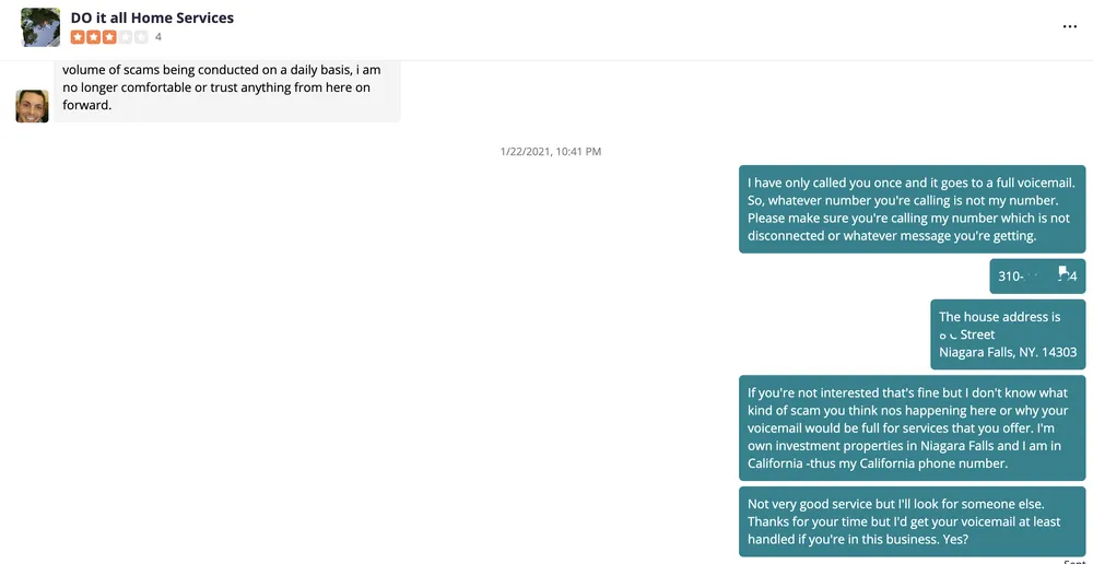 Slide of DO it all Home Services