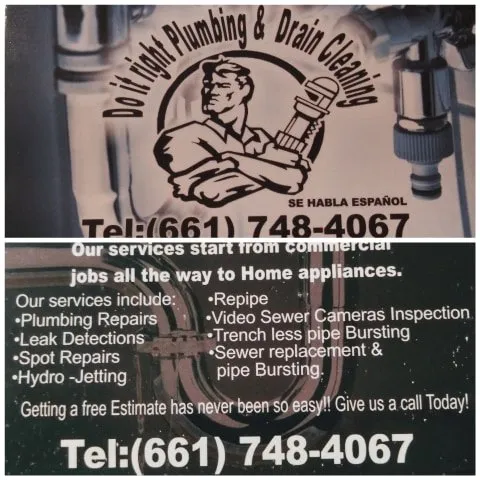 Slide of Do It Right Plumbing & Drain Cleaning