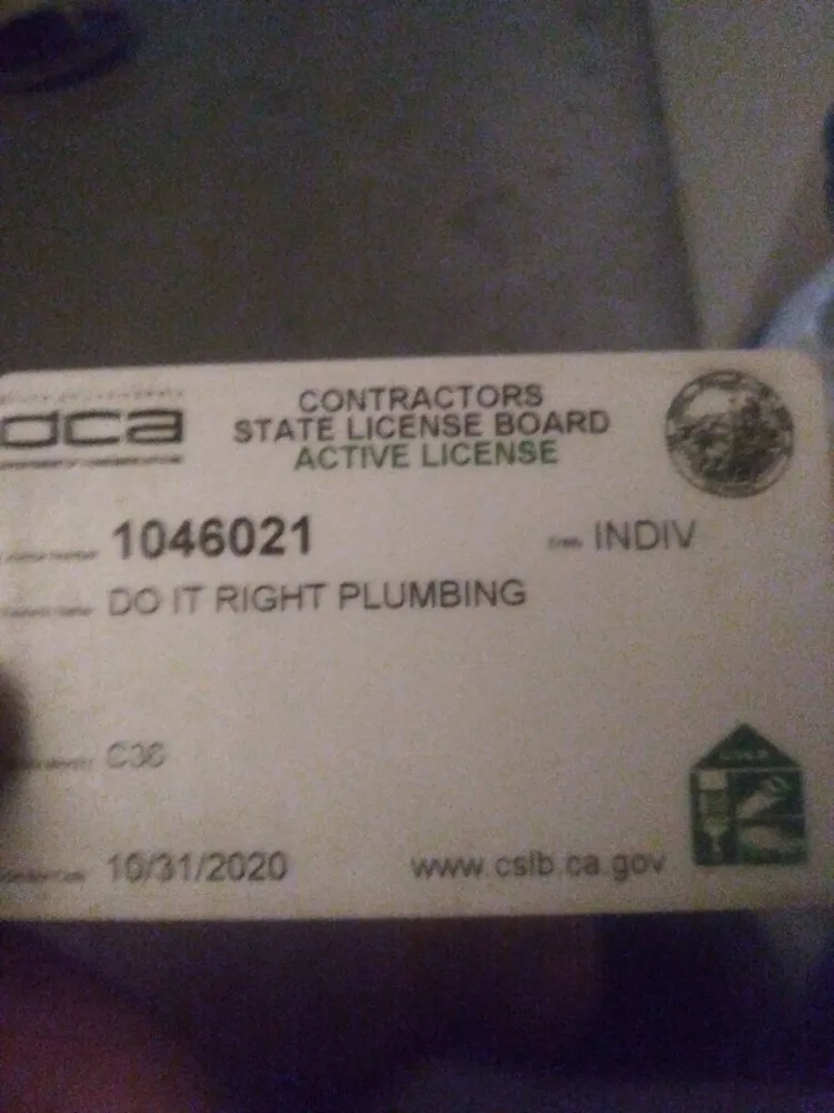 Slide of Do It Right Plumbing & Drain Cleaning