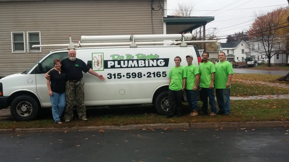 Professional drain cleaning for homes in Fulton, NY by Do It Right Plumbing