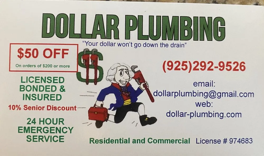 Slide of Dollar Plumbing