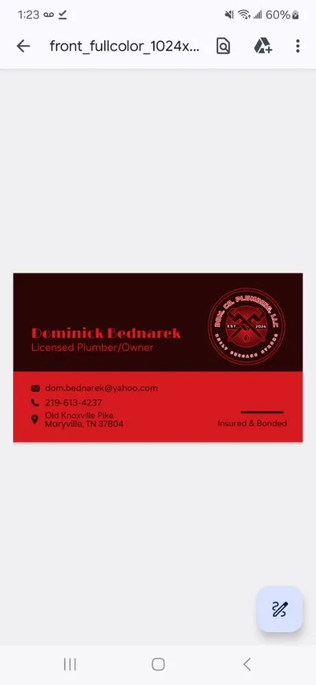 Slide of Domco Plumbing