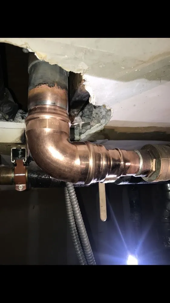 Slide of Dom's Plumbing