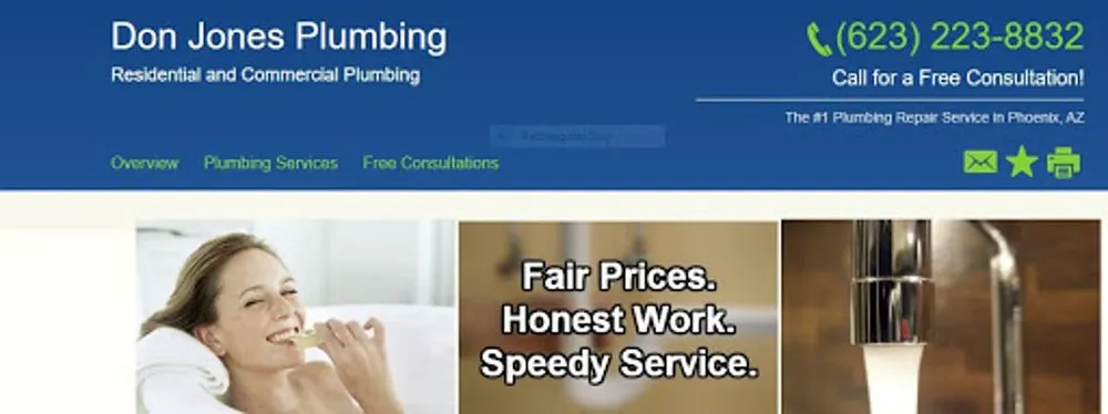 Slide of Don Jones Plumbing