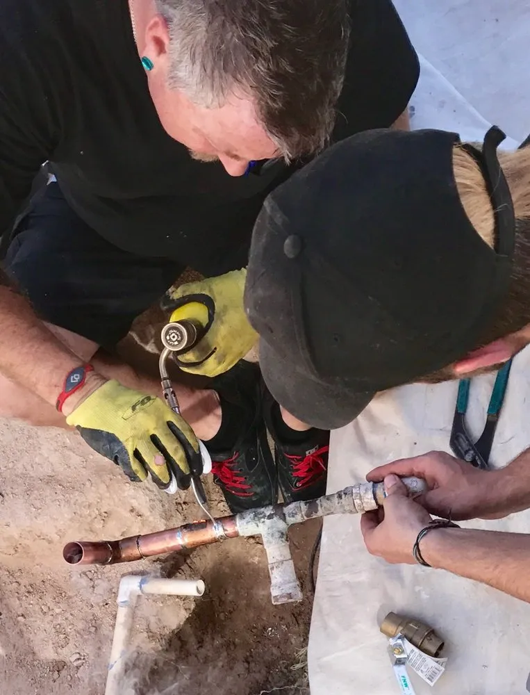 Slide of Don the Plumber