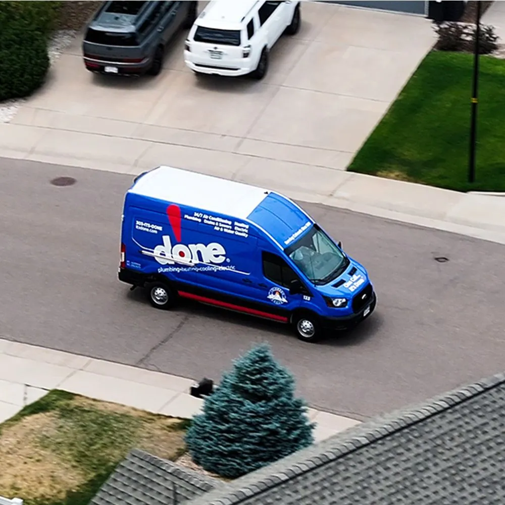 Quality emergency plumbing for homes in Aurora, CO by Done Plumbing, Heating, Cooling & Electric