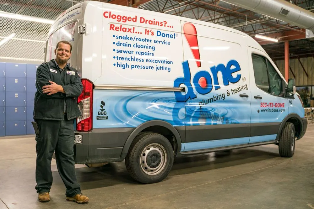 Trusted plumbing repair for homes in Aurora, CO by Done Plumbing, Heating, Cooling & Electric