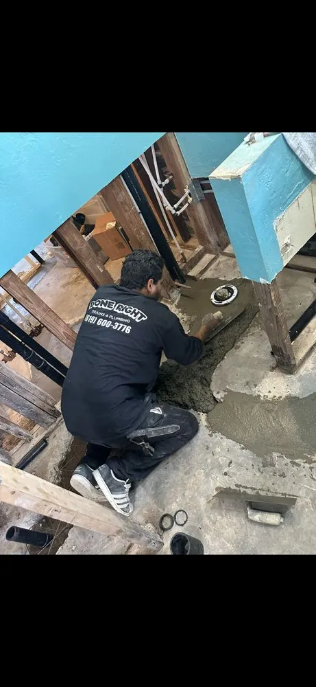 Slide of Done Right Drains and Plumbing