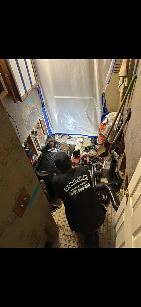 Slide of Done Right Drains and Plumbing