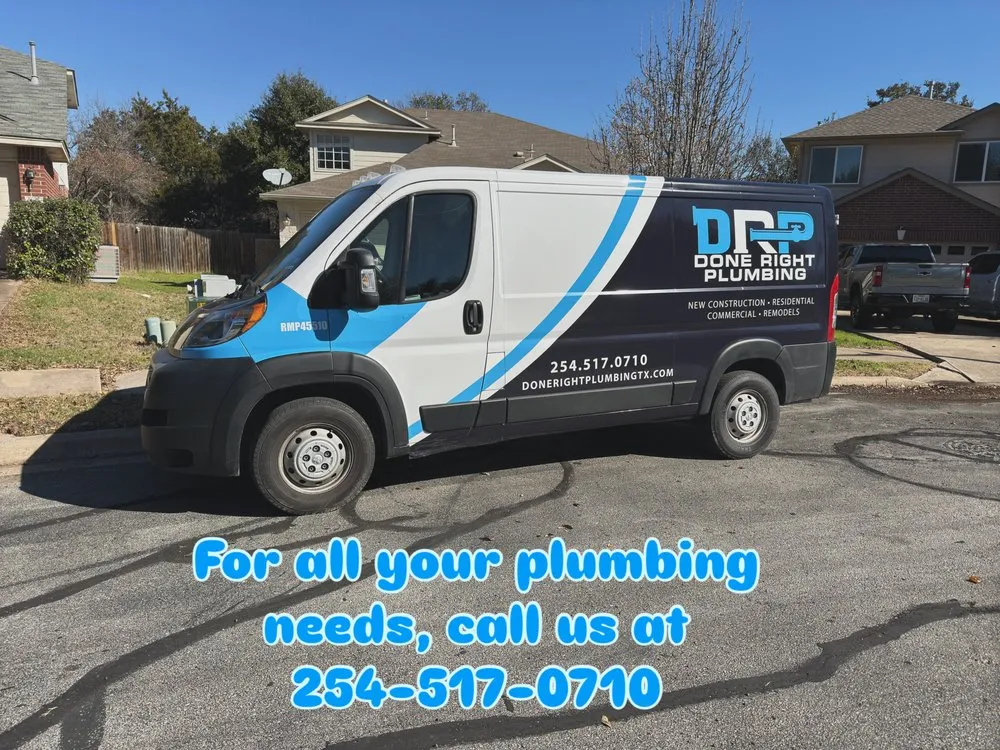 Slide of Done Right Plumbing 