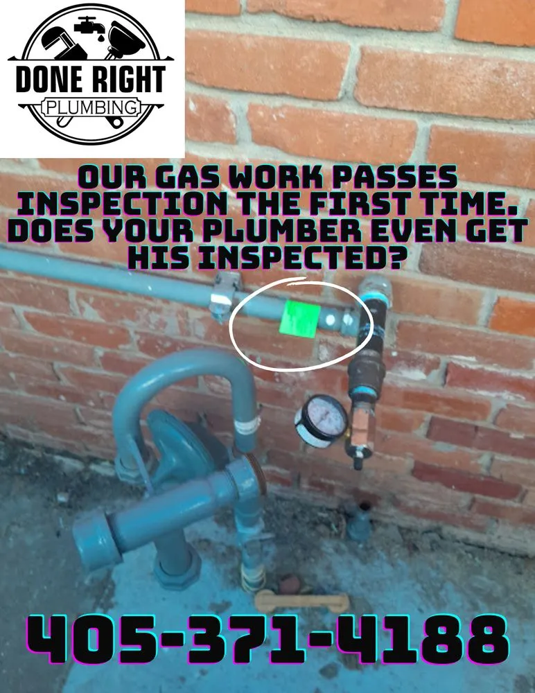 Slide of Done Right Plumbing