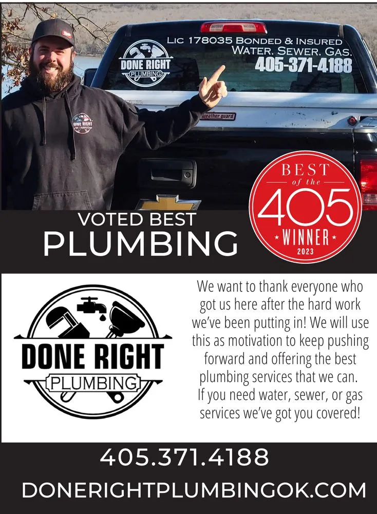 Slide of Done Right Plumbing