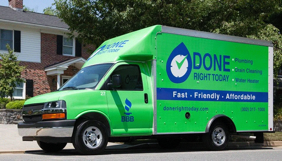 Top-rated emergency plumbing in Wilmington, DE by Done Right Today