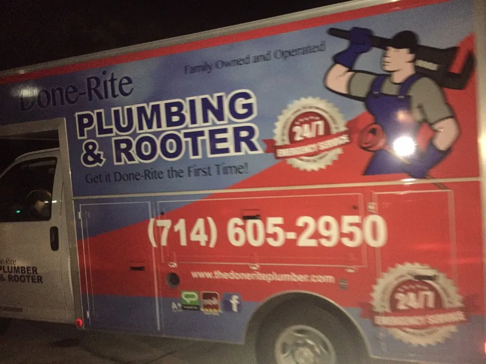 Affordable water heater service experts serving Orange, CA - Done-Rite Plumbing And Rooter