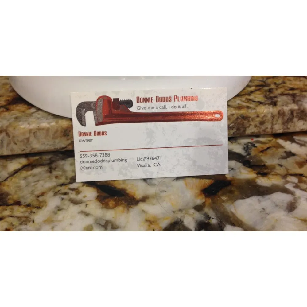 Slide of Donnie Dodds Plumbing