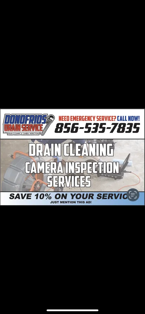 Slide of DOnofrio’s Drain Service