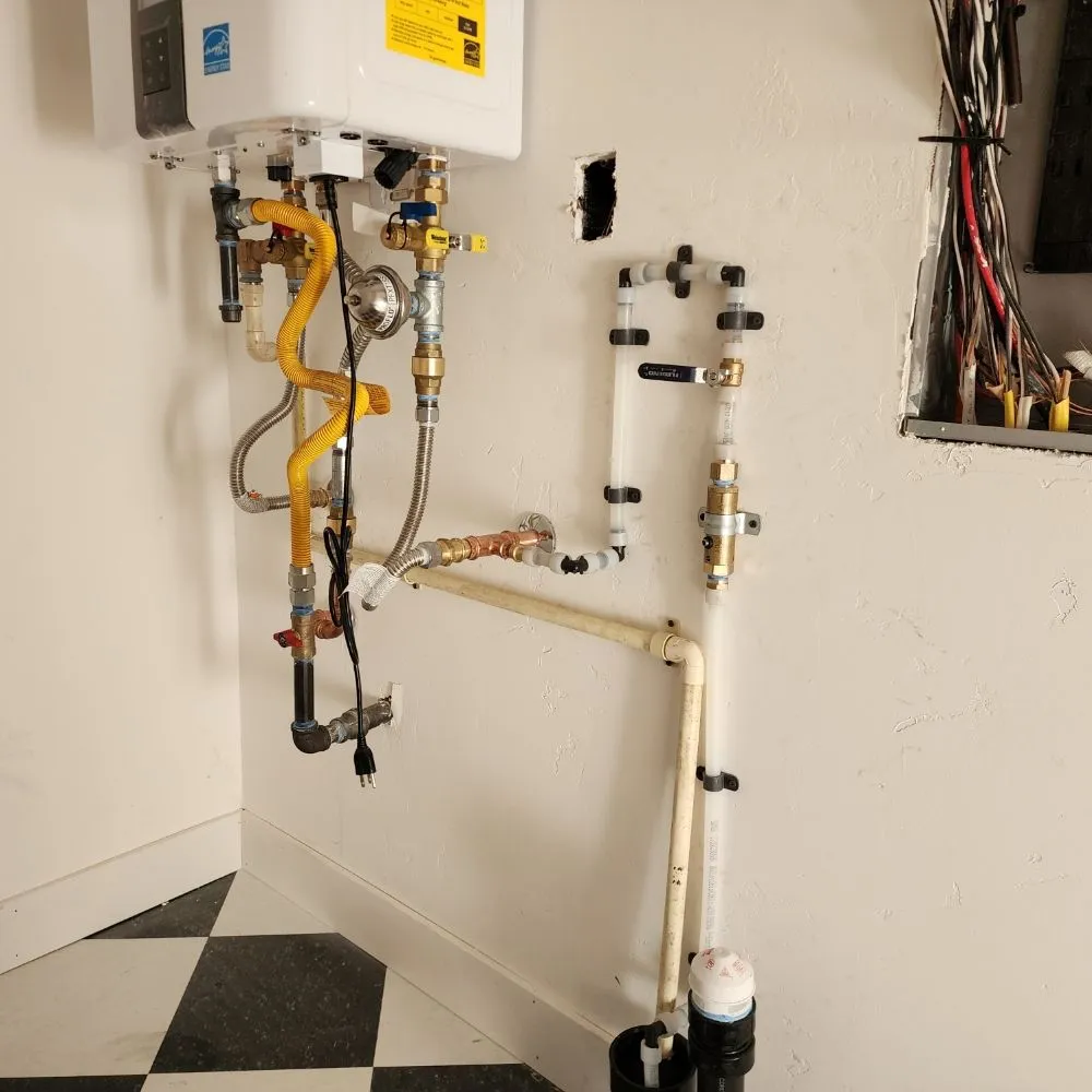 Slide of Double Check Plumbing