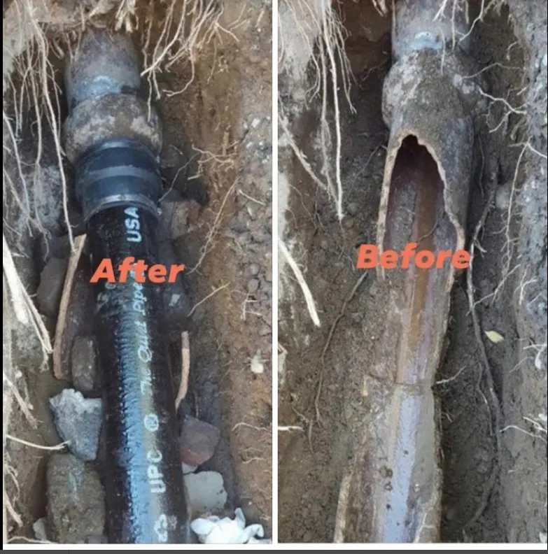 Slide of Double D Sewers and Drain