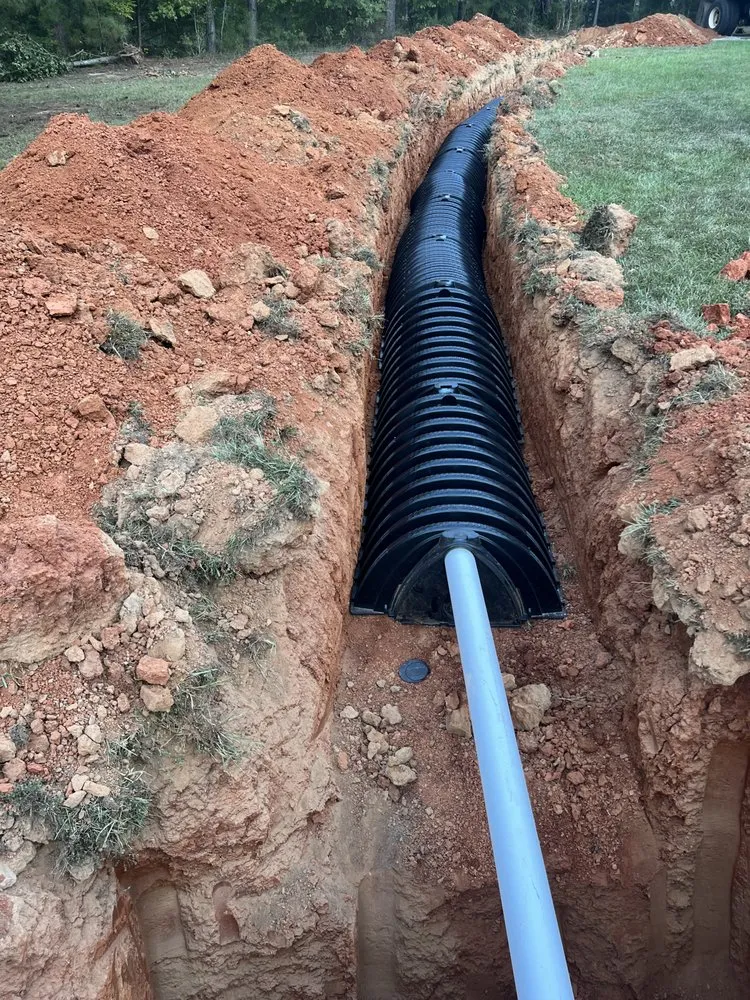 Emergency plumbing repair for homes in Dewy Rose, GA by Doug Campbell Backhoe