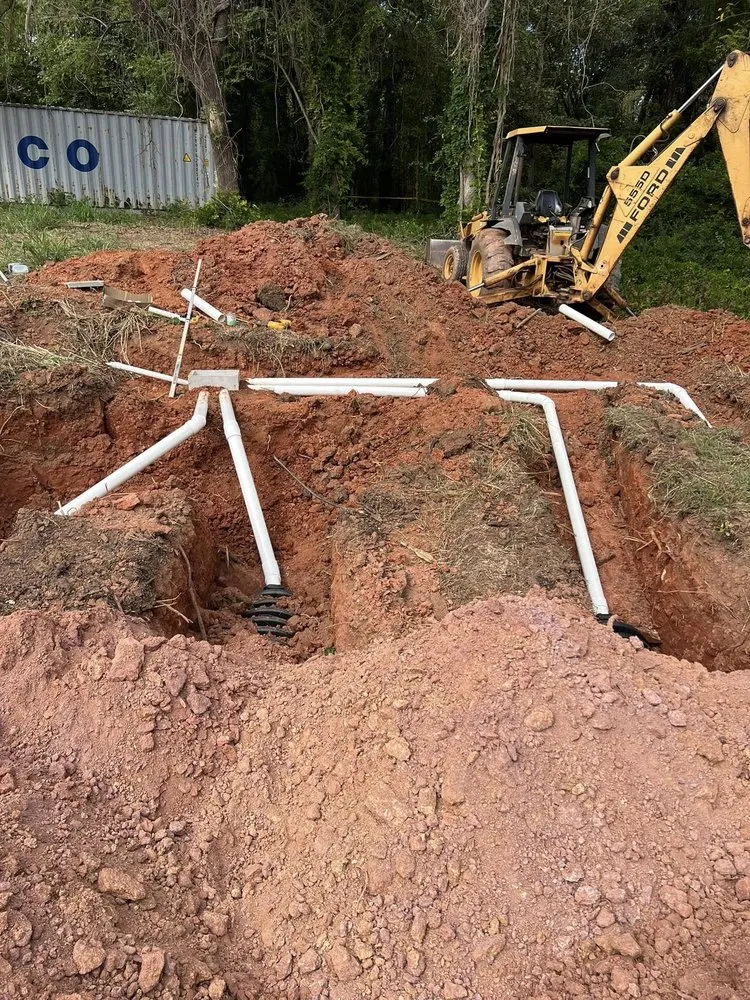 Top-rated emergency plumbing in Dewy Rose, GA by Doug Campbell Backhoe