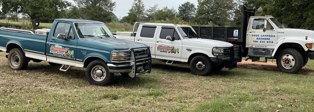 Emergency pipe repair in Dewy Rose, GA by Doug Campbell Backhoe