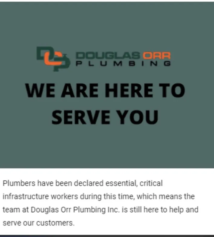 Slide of Douglas Orr Plumbing