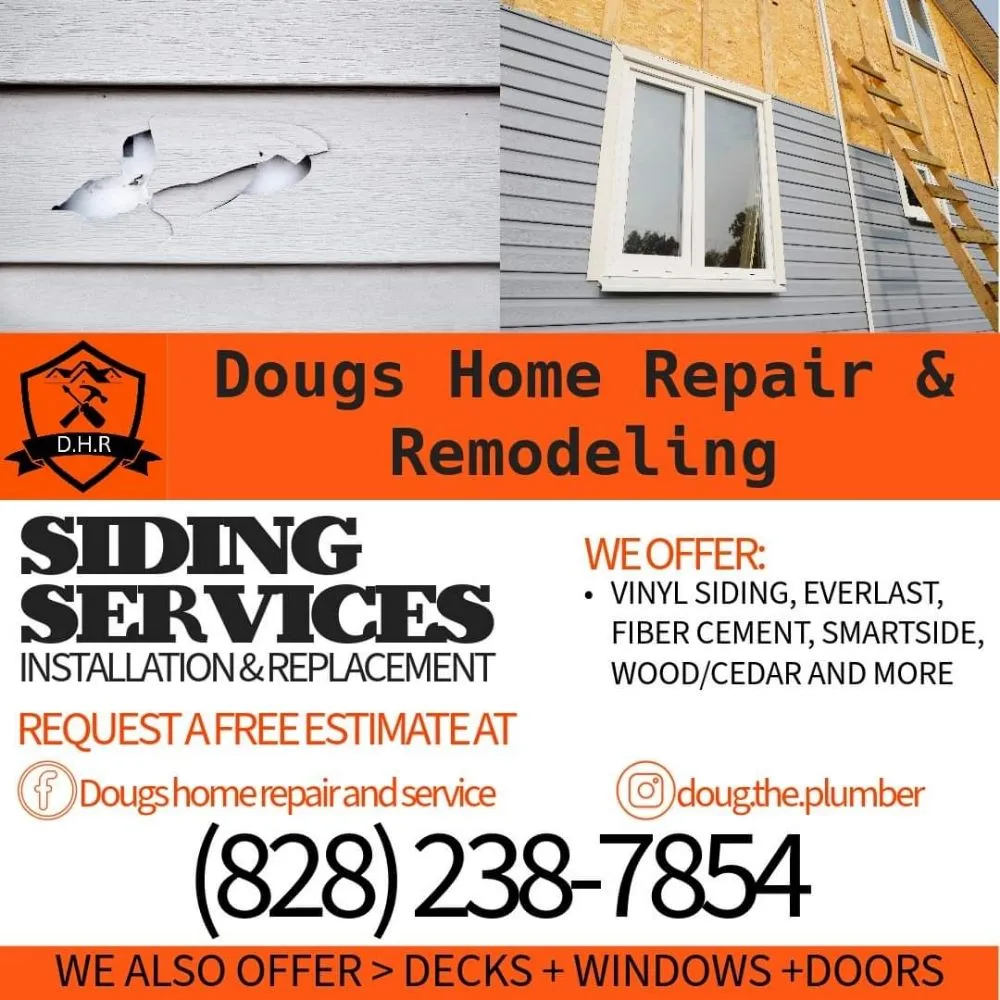 Trusted drain cleaning in Granite Falls, NC by Dougs Home Repair and Remodeling