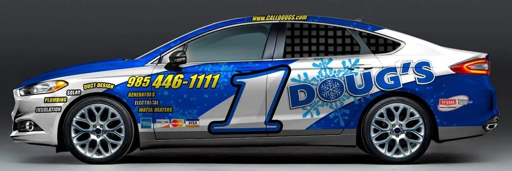 Slide of Doug's Service Company