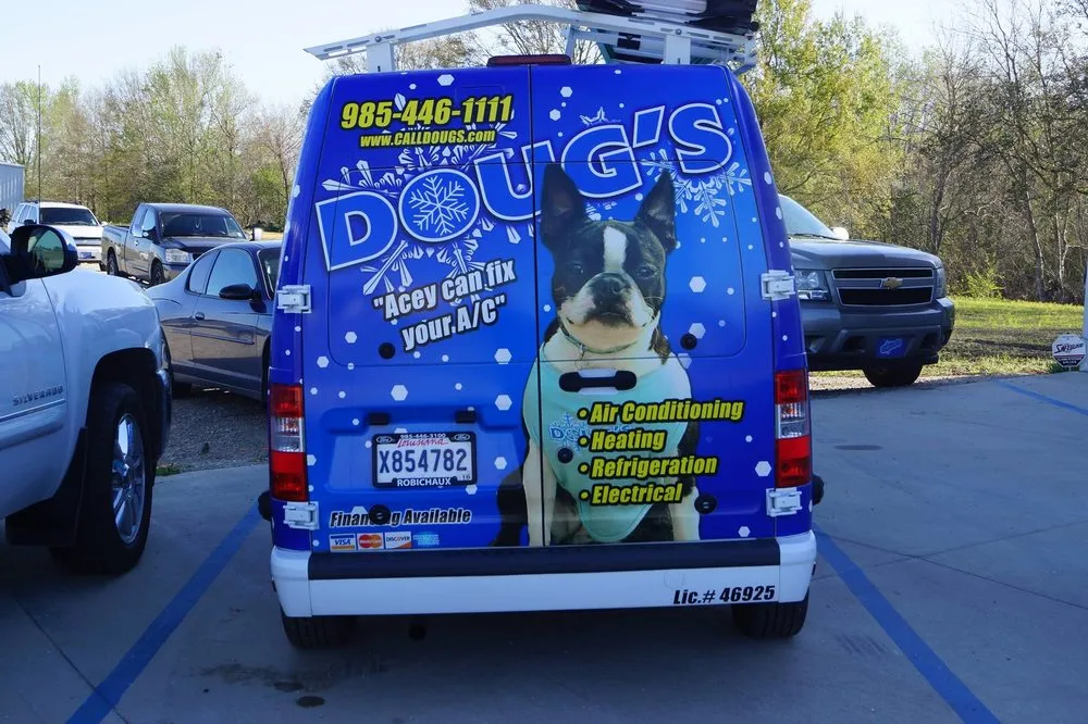 Slide of Doug's Service Company