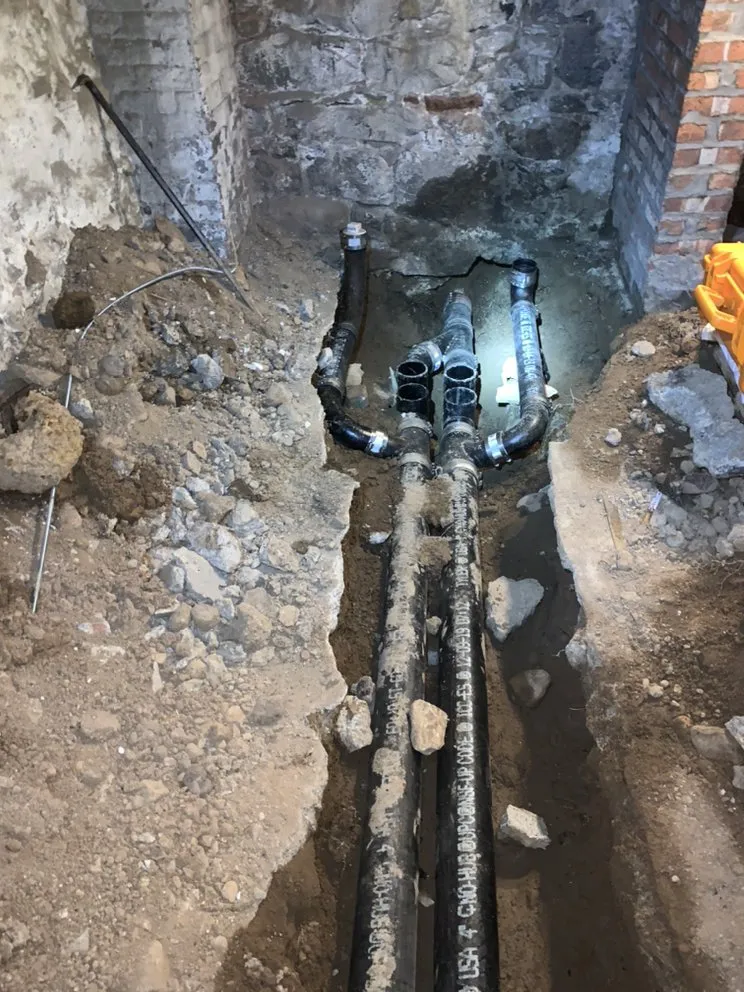 Slide of Dov Sewer and Drain