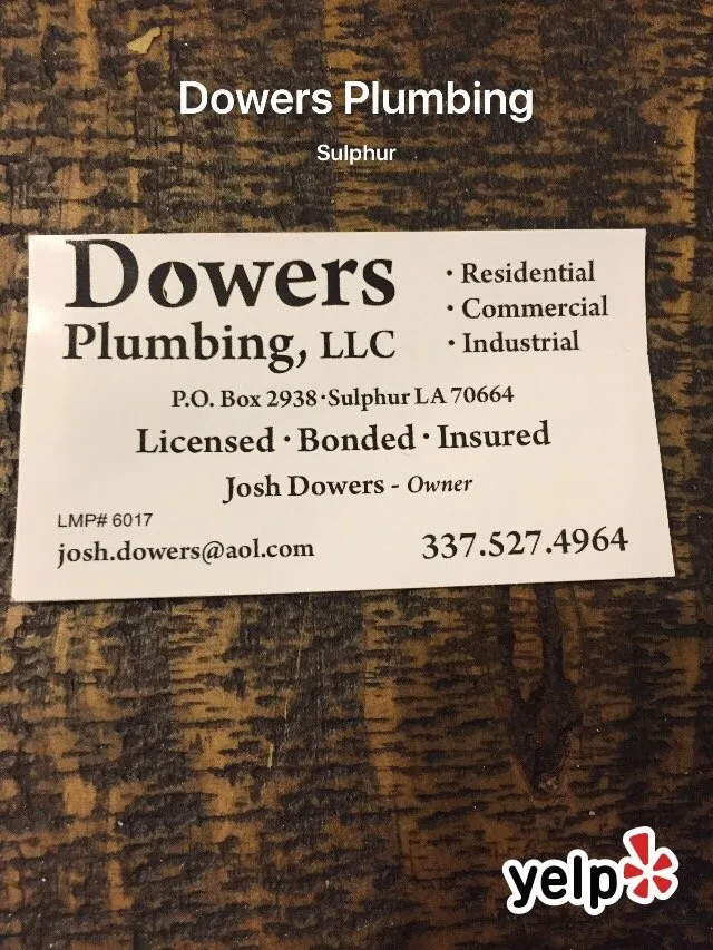 Slide of Dowers Plumbing