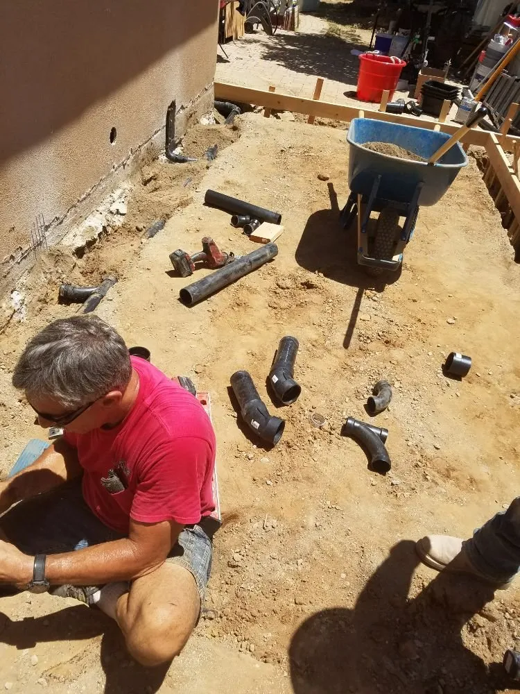 Slide of Down The Drain Plumbing