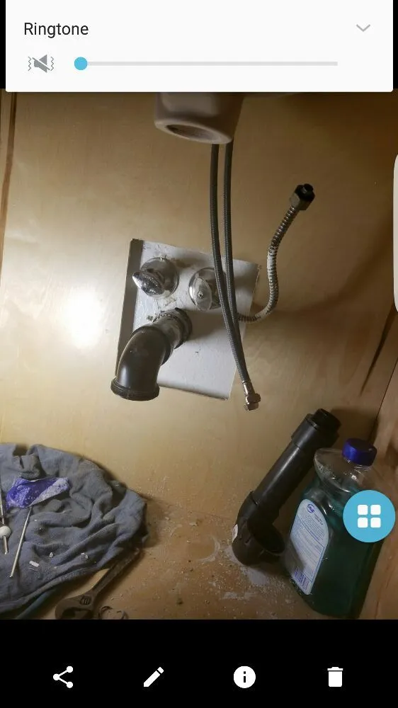 Slide of Down The Drain Plumbing