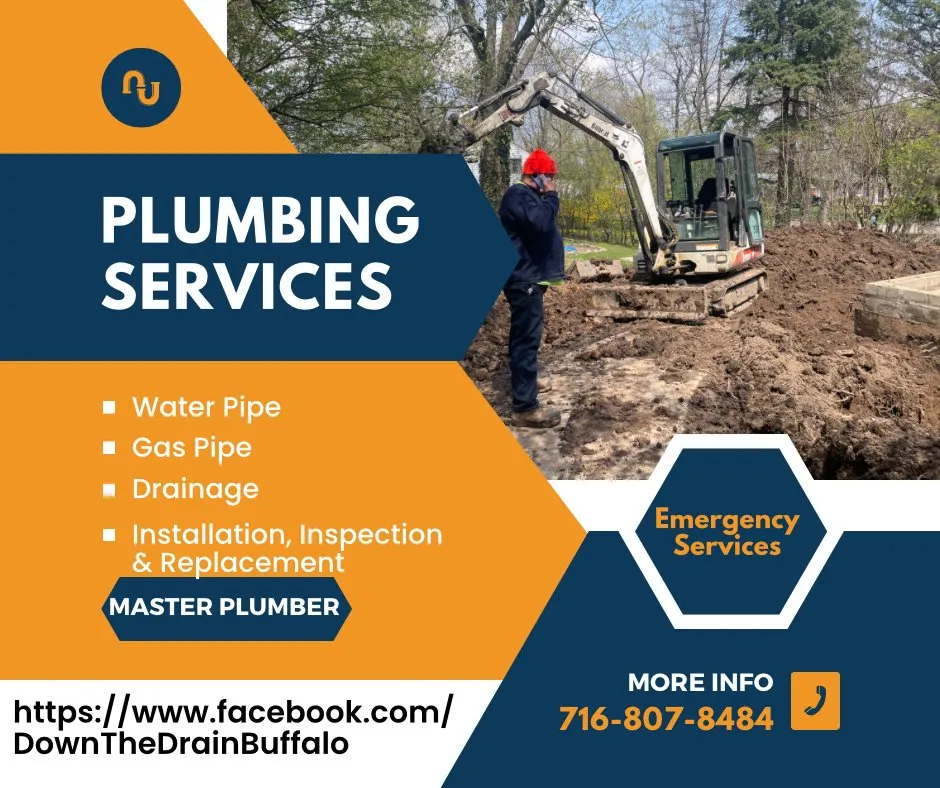 Slide of Down The Drain Plumbing