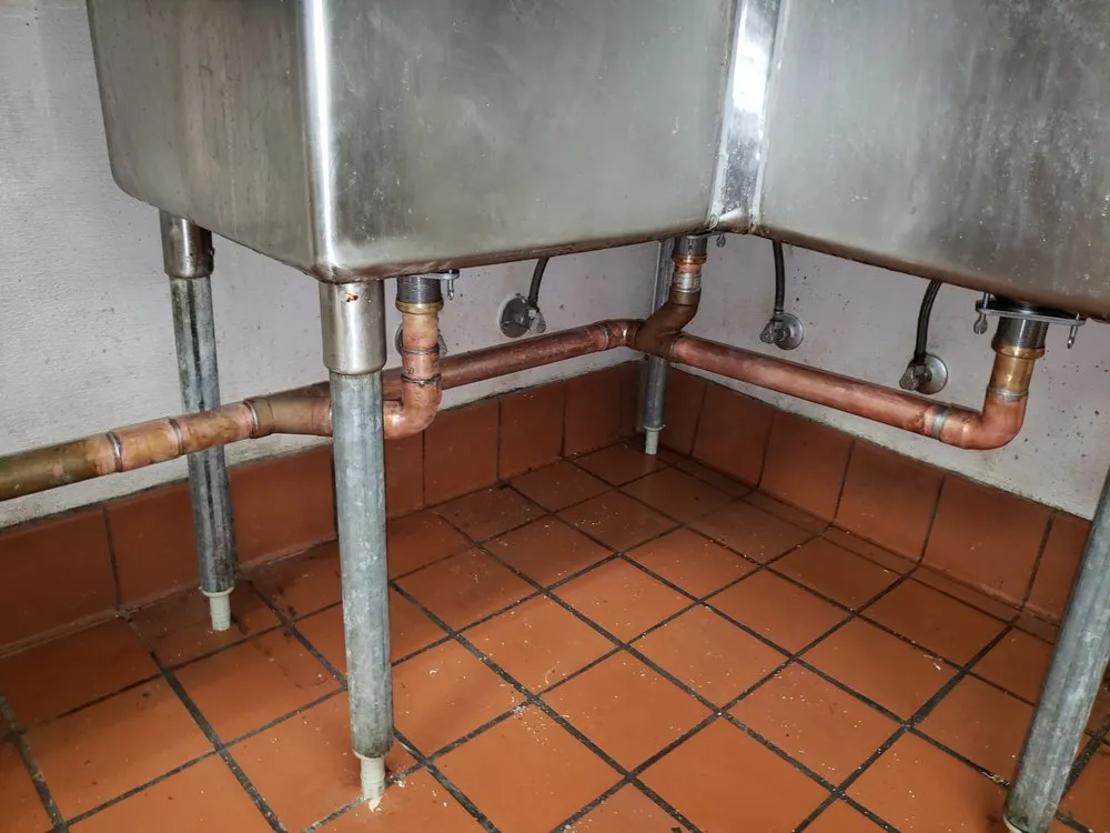 Slide of Down the Drain Plumbing