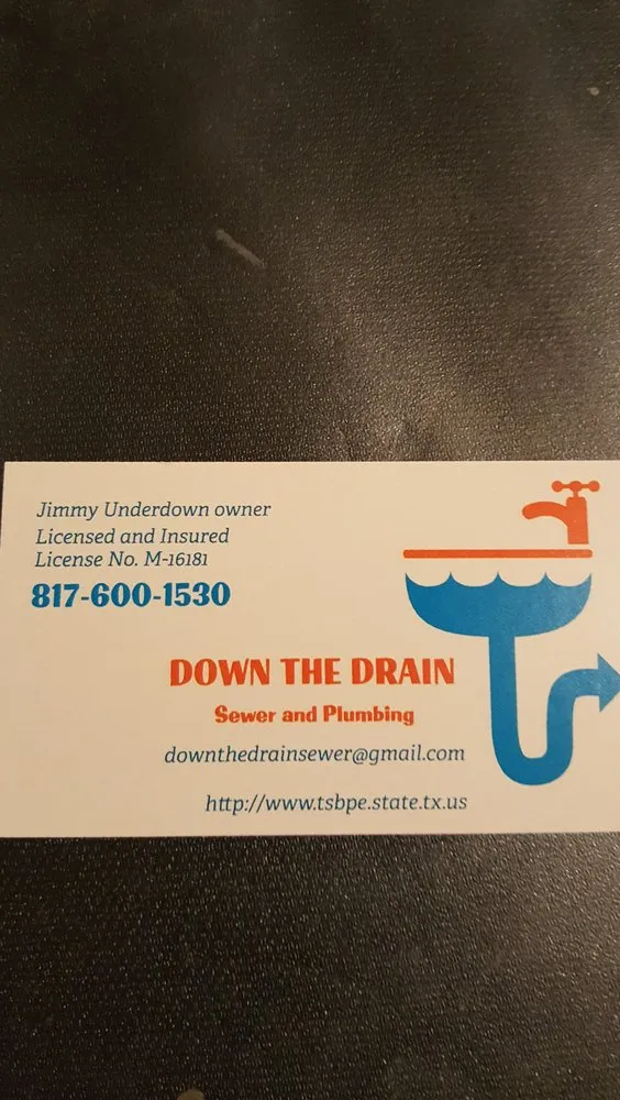 Slide of Down the Drain Sewer & Plumbing