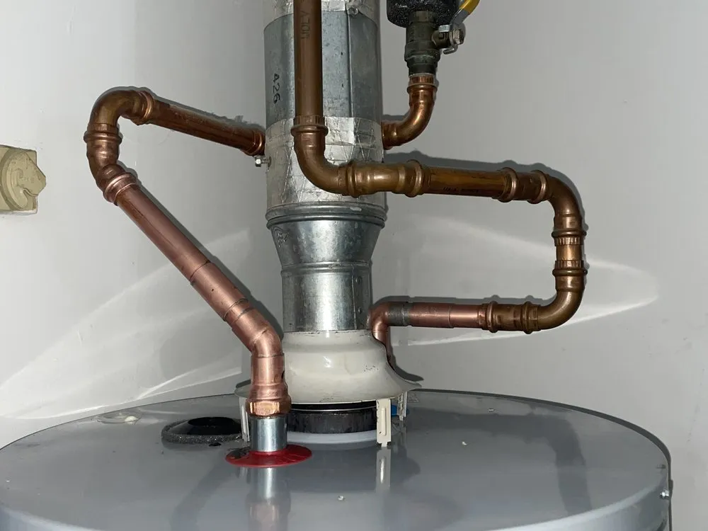 Slide of Down the Line Sewer Drains and Piping