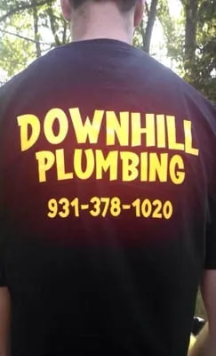 Downhill Plumbing Logo