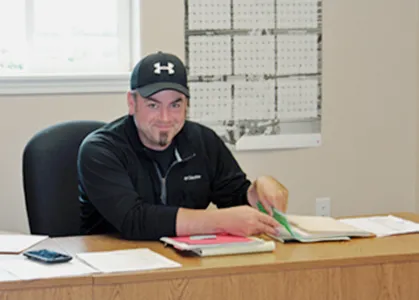 Slide of Downing Underground