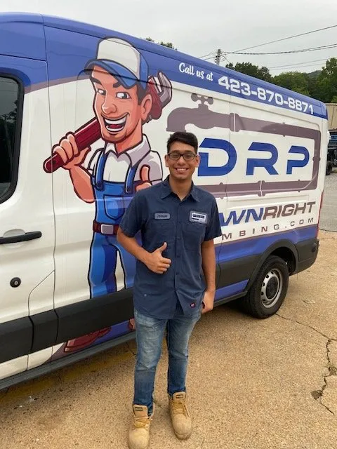 Slide of DownRight Plumbing