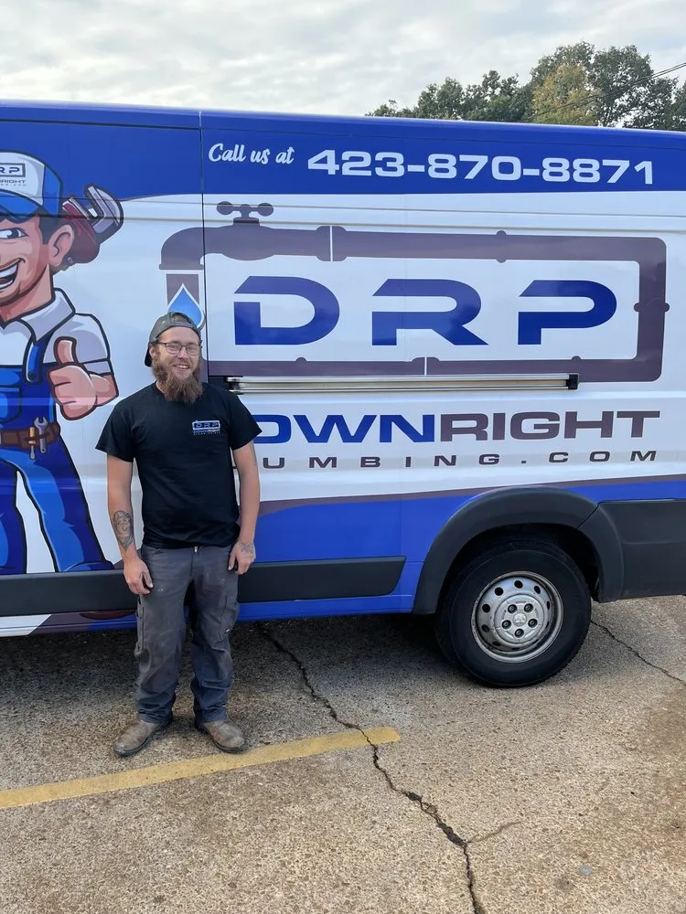 Slide of DownRight Plumbing