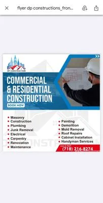 DP Construction Logo