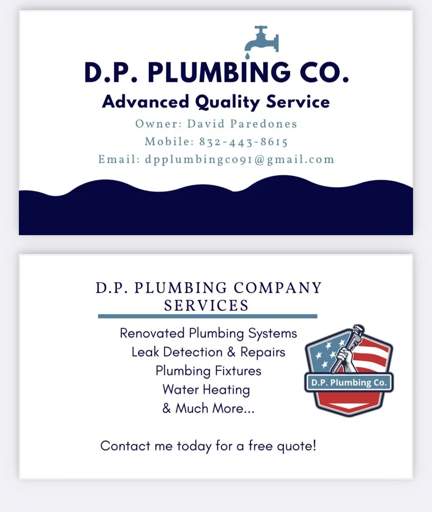 Slide of DP Plumbing