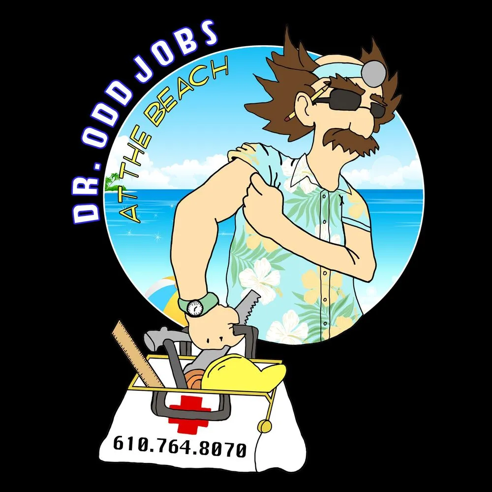 Slide of Dr. Odd Jobs At The Beach