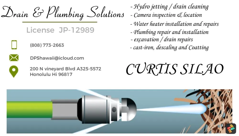 Reliable leak detection experts serving Urban Honolulu, HI - Drain & Plumbing Solutions