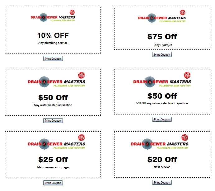 Slide of Drain & Sewer Masters