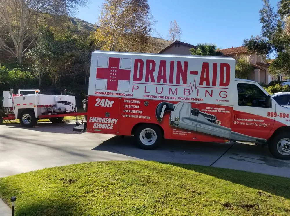 Slide of Drain-Aid of Redlands
