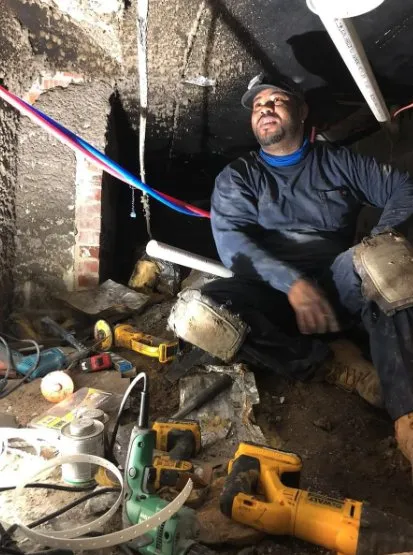 Slide of Drain Attackers