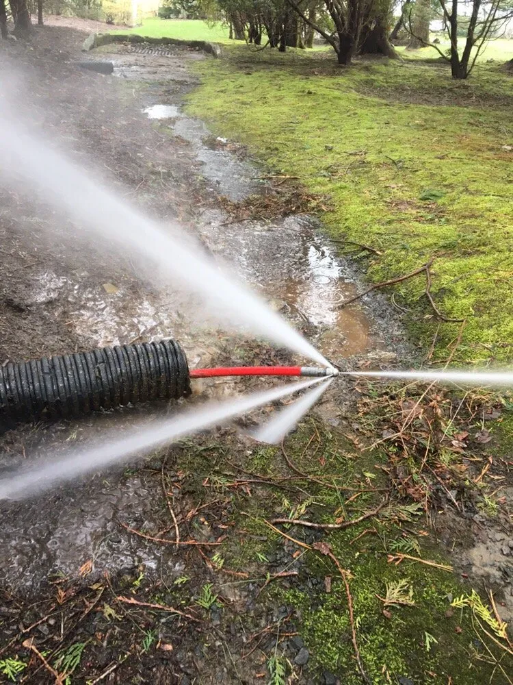 Slide of Drain Away Sewer Service